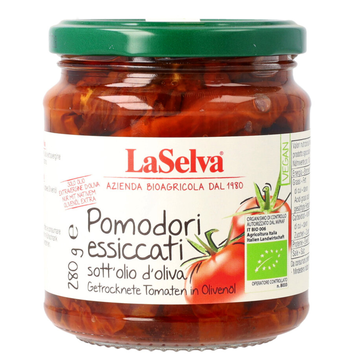 Tomaten getrock.i.Olivenoel LaSelva von LaSelva | Bio, ve...