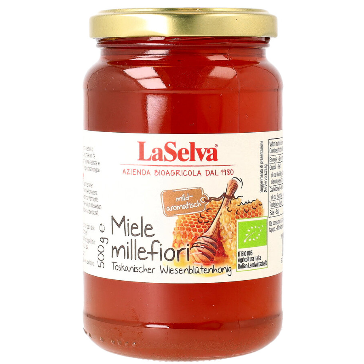 Wiesenblüten Honig von LaSelva | Bio, laktosefrei | Aufst...