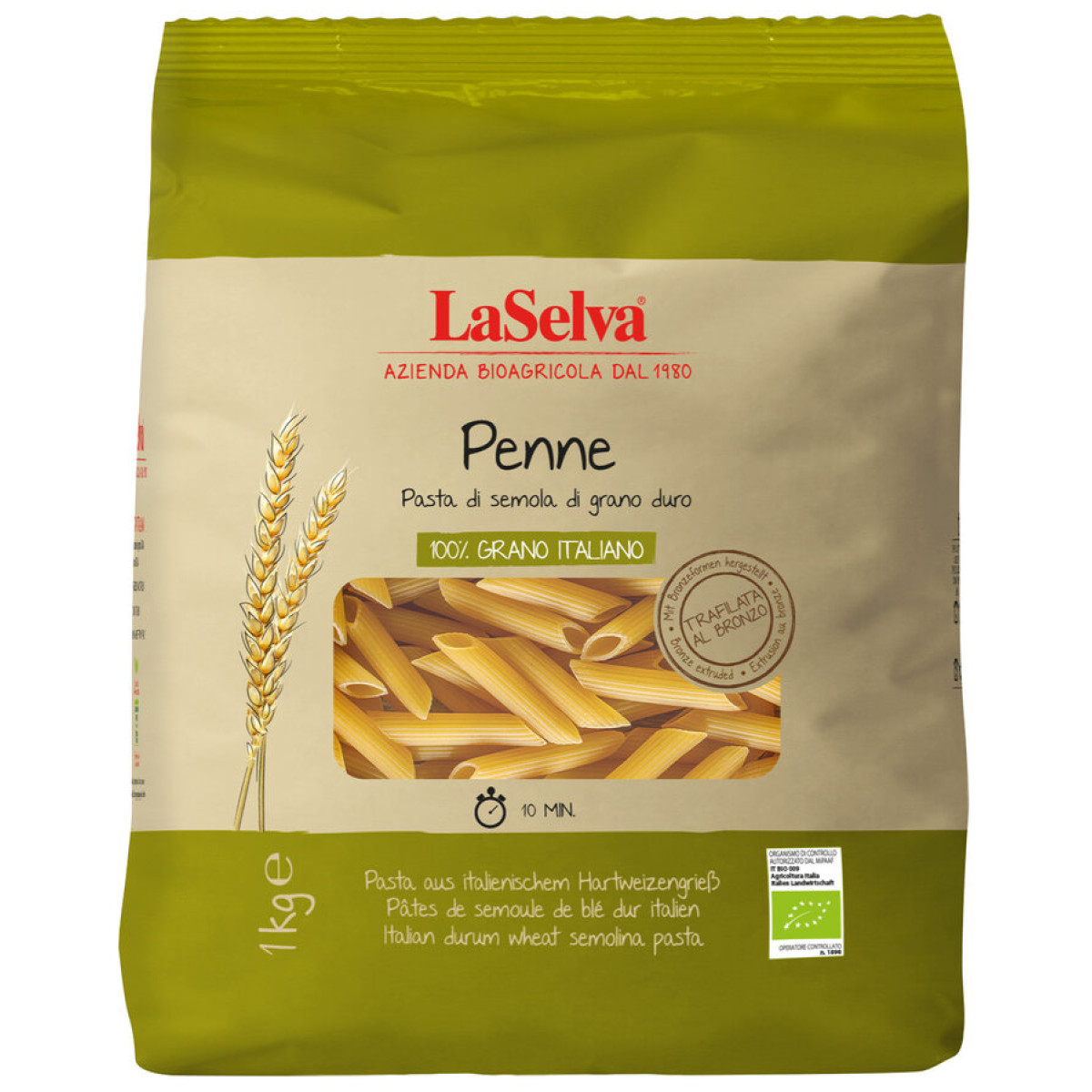 Penne (aus Hartweizengriess) von LaSelva | Bio, vegan, la...