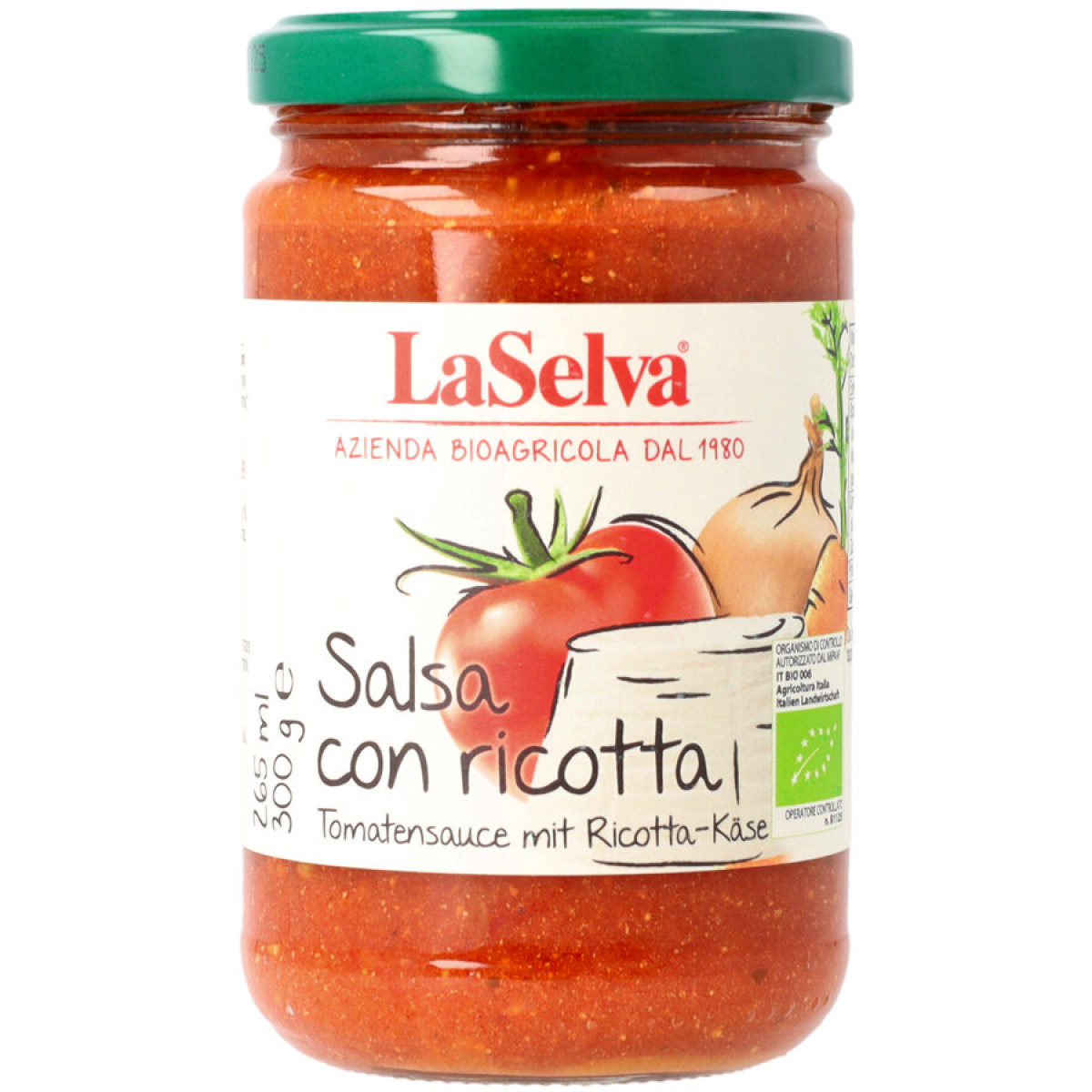 Salsa di pomodoro con ricotta von LaSelva | Bio | Tomaten...