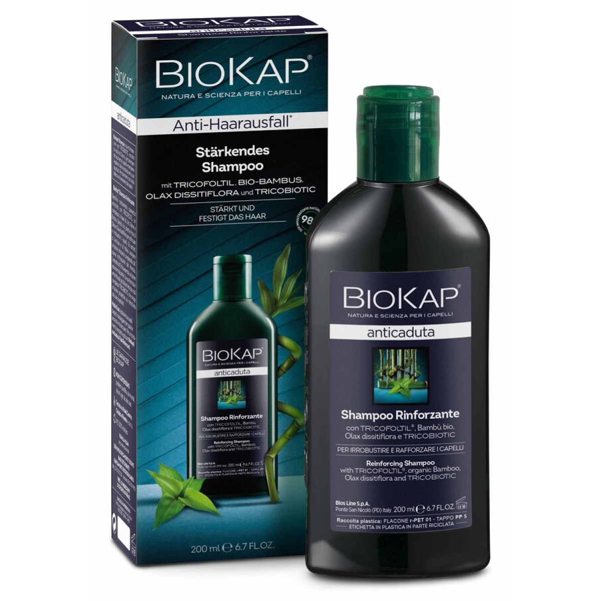 Shampoo Anti-Haarausfall BioKap von BIOKAP | vegan | Sham...