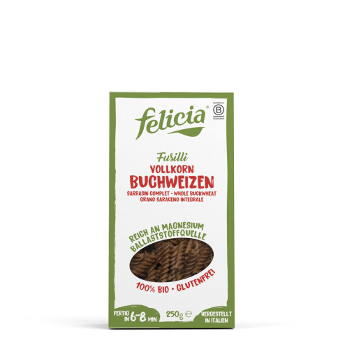 Buchweizen Fusilli von Felicia | Bio, vegan, glutenfrei...
