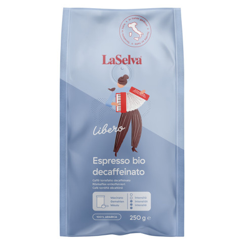 Libero Espresso entkoff. gemahlen von LaSelva | Bio, vega...