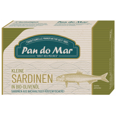Kleine Sardinen Olivenöl PanDoMar von Pan do Mar | Konser...