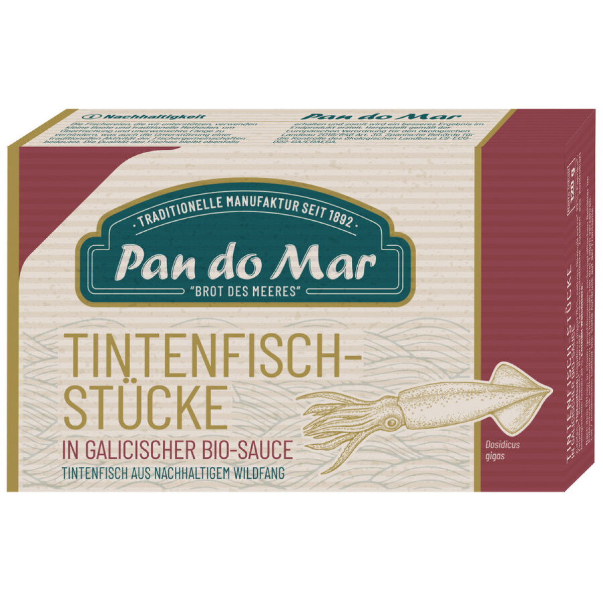 Tintenfischstücke in Sauce PanDoMar von Pan do Mar | Kons...