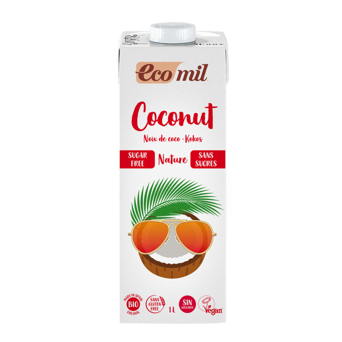 Ecomil Kokosdrink Natur o/Zucker von EcoMil | Bio, vegan...