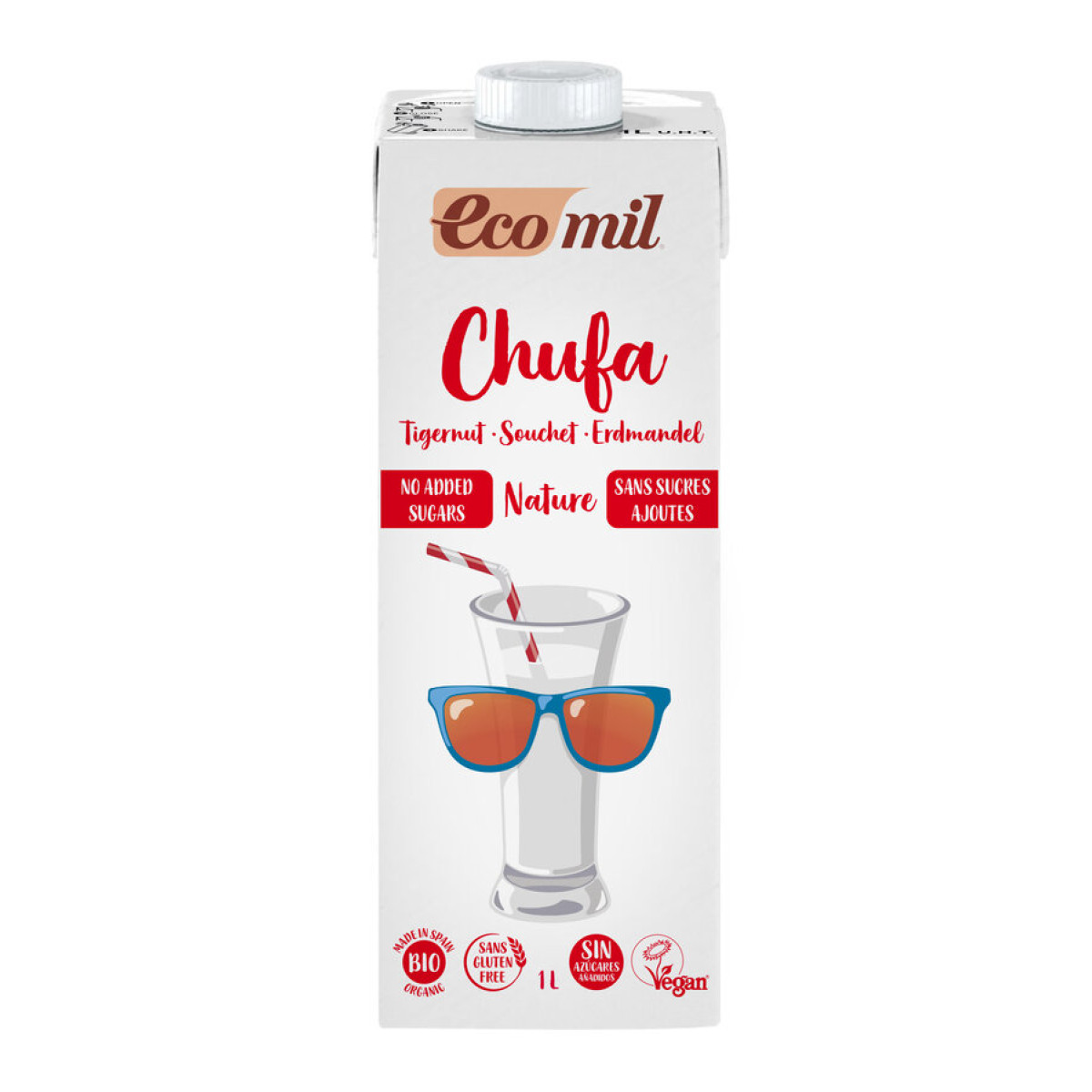 Ecomil Erdmandeldrink o/Zucker Chuf von EcoMil | Bio, veg...