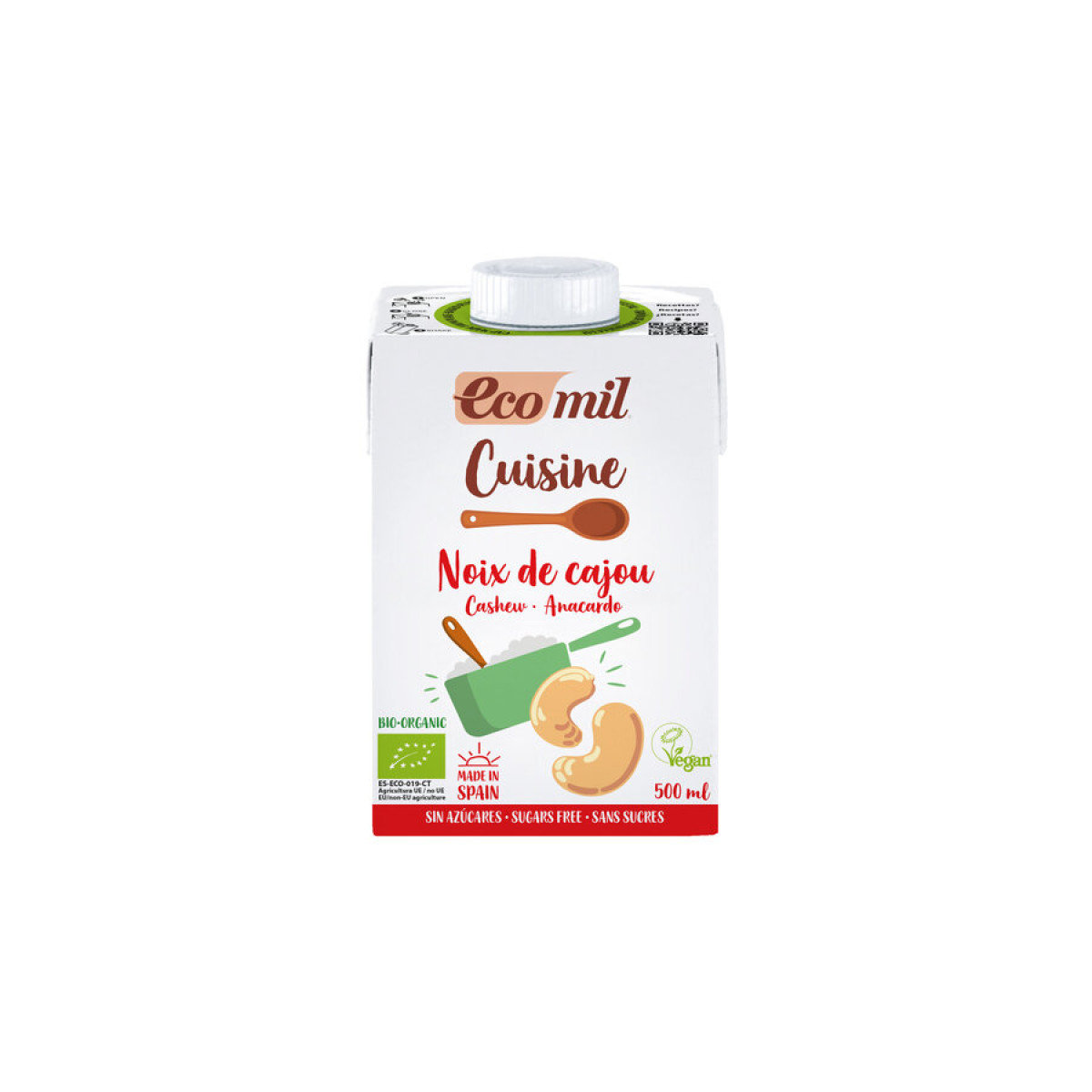 Cuisine Cashew Sahneersatz Ecomil von EcoMil | Bio, vegan...