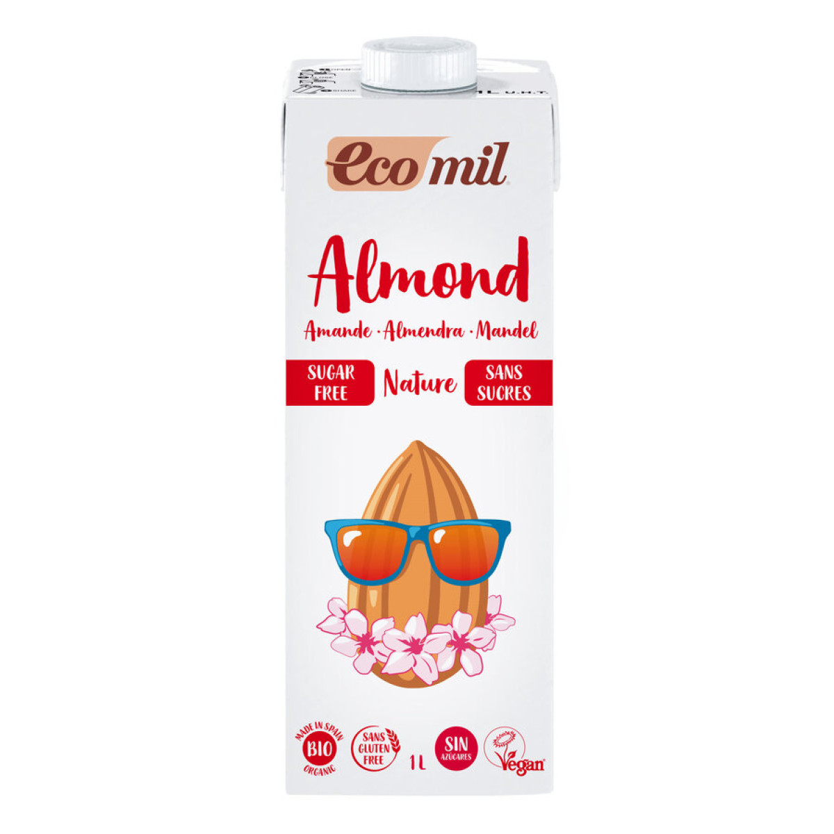 Ecomil Mandeldrink Natur o/Zucker von EcoMil | Bio, vegan...