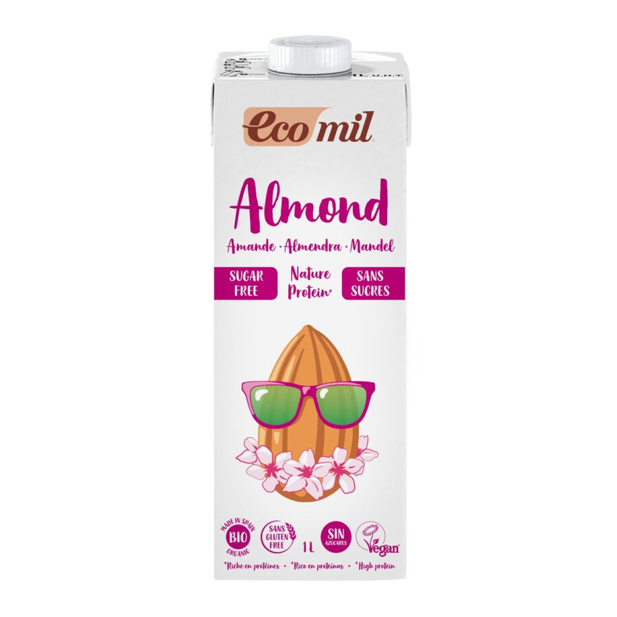 Ecomil MandeldrinkProtein Natur o/Z von EcoMil | Bio, veg...