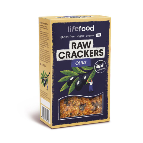 Life Crackers Olive von Lifefood | Bio, vegan, glutenfrei...