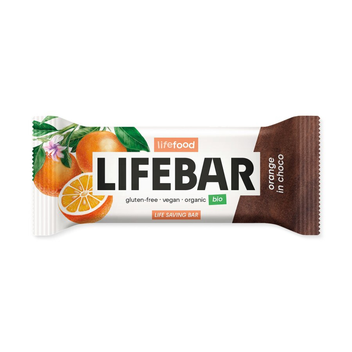 Lifebar InChoco Orange von Lifefood | Bio, vegan, glutenf...