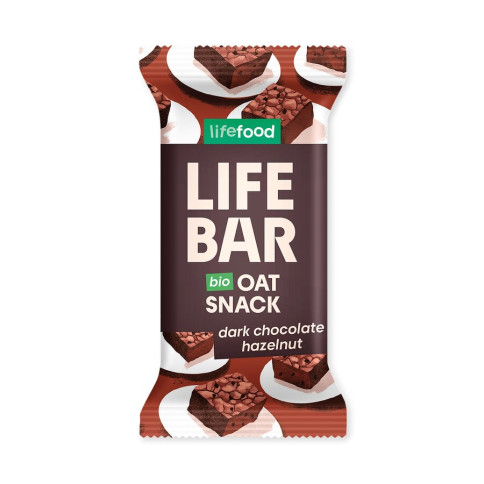 Lifebar HaferSnack darkChoco Lifef von Lifefood | Bio, ve...