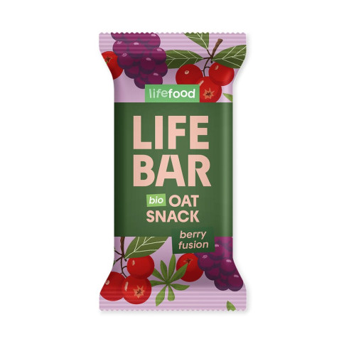 Lifebar OatSnack Berry Lifefood von Lifefood | Bio, vegan...