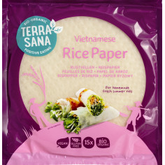 Reispapier (15 Stück) von Terrasana | Bio, vegan, laktose...