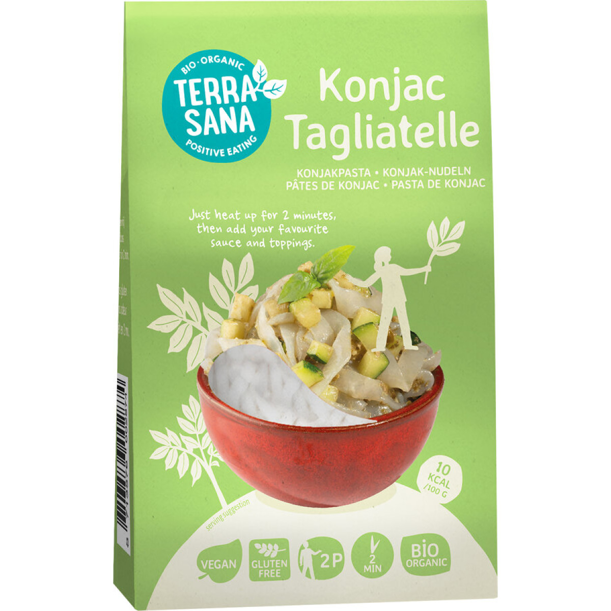 Konjak Tagliatelle von Terrasana | Bio, vegan, laktosefre...