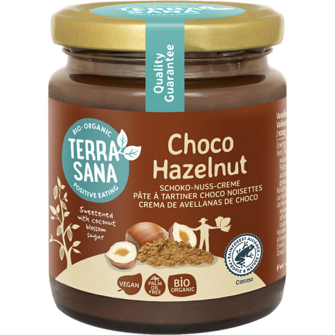 Kakao Haselnuss Creme von Terrasana | Bio, vegan, laktose...