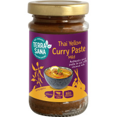 Gelbe Thai Curry Paste von Terrasana | Bio, vegan, laktos...