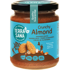 Mandelmus Crunchy von Terrasana | Bio, vegan | Aufstrich...