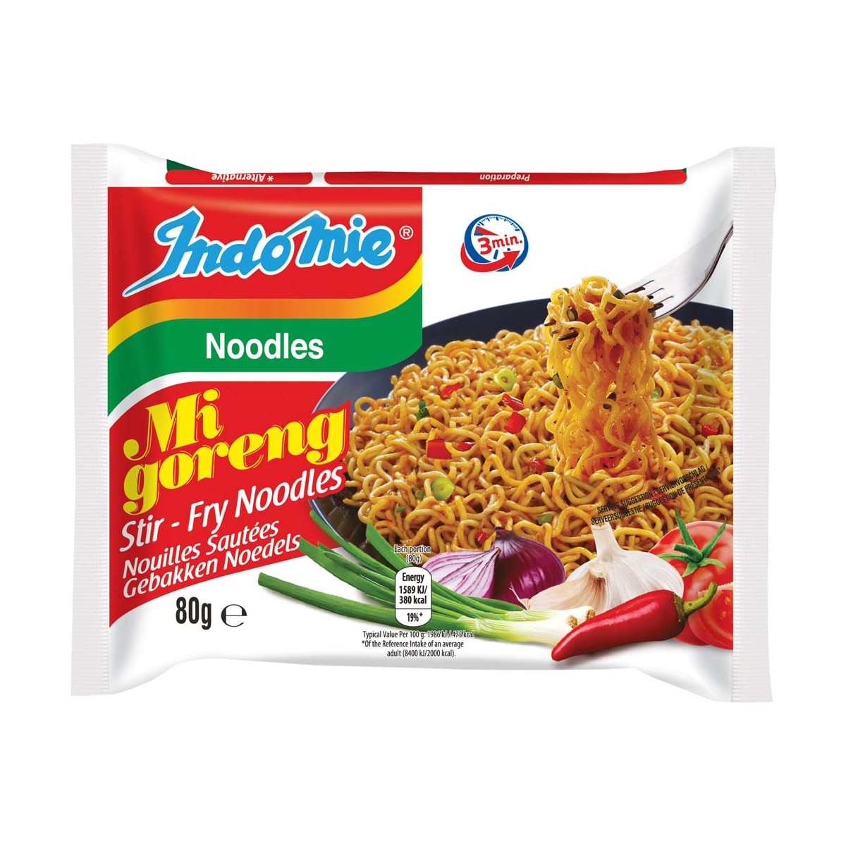 Instant Nudeln Mi Goreng INDOMIE Nudeln & Instantprodukte online günstig kaufen im Shop für B2B Kunden