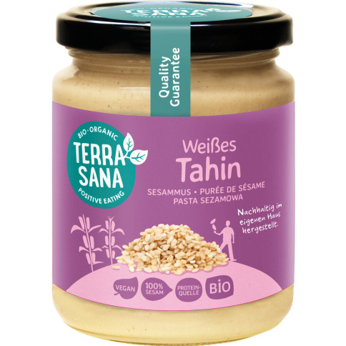 Tahin weiss Sesammus von Terrasana | Bio, vegan, laktosef...