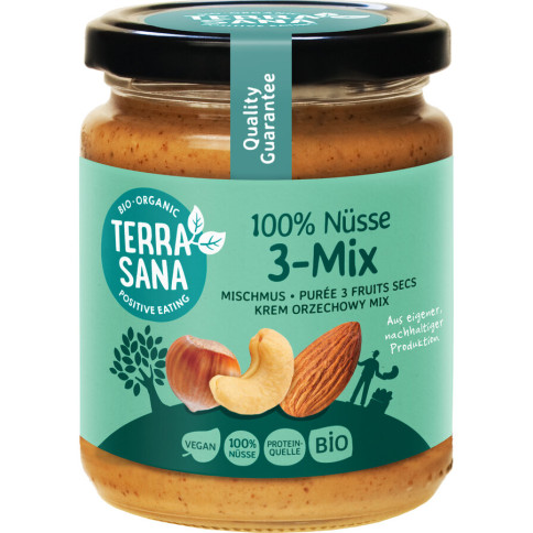 3 Mix Mischmus ohne Erdnüsse von Terrasana | Bio, vegan...