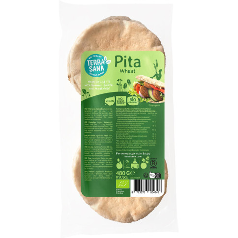 Weizen Pita Aufbackbrot von Terrasana | Bio, vegan, lakto...
