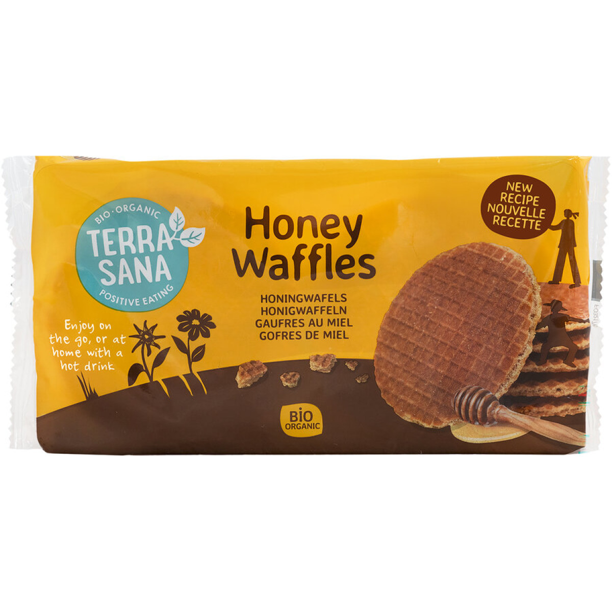 Honigwaffeln Bio von Terrasana | Bio, laktosefrei | Kekse...