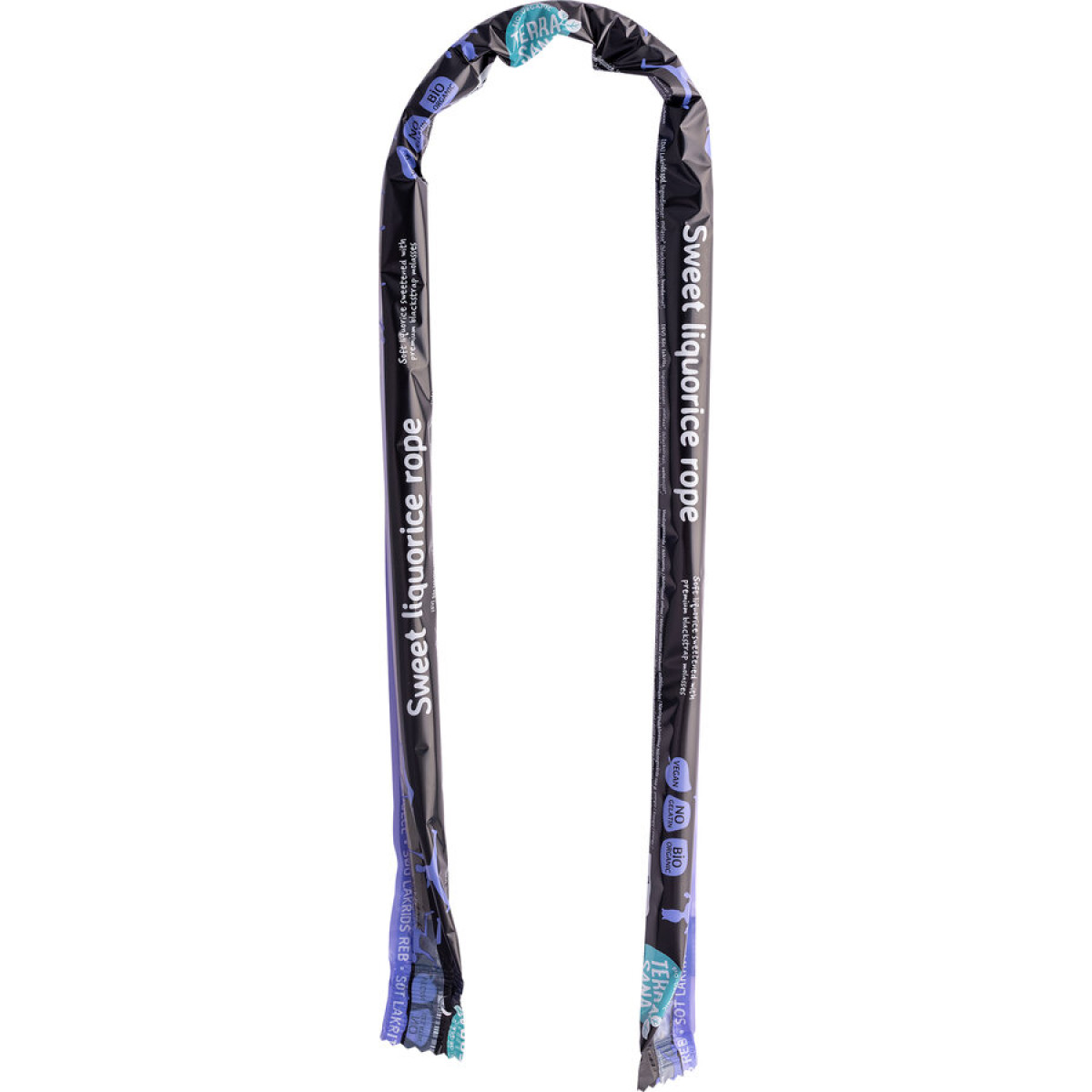 Lakritz Schlangen süss 70cm von Terrasana | Bio, vegan, l...