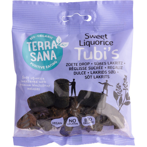 Lakritz Tubi's süss von Terrasana | Bio, vegan, laktosefr...