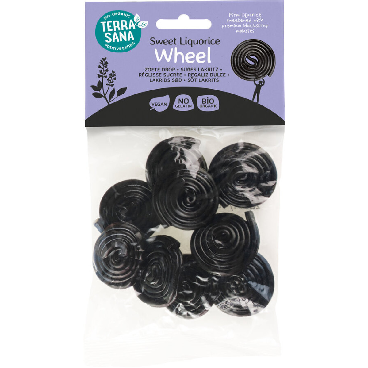 Lakritz Schnecken süss Wheel von Terrasana | Bio, vegan...