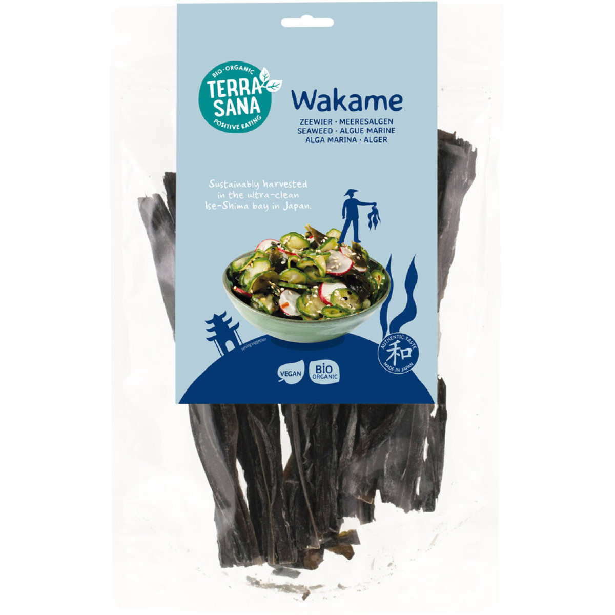 Wakame Bio von Terrasana | Bio, vegan, laktosefrei | Kons...