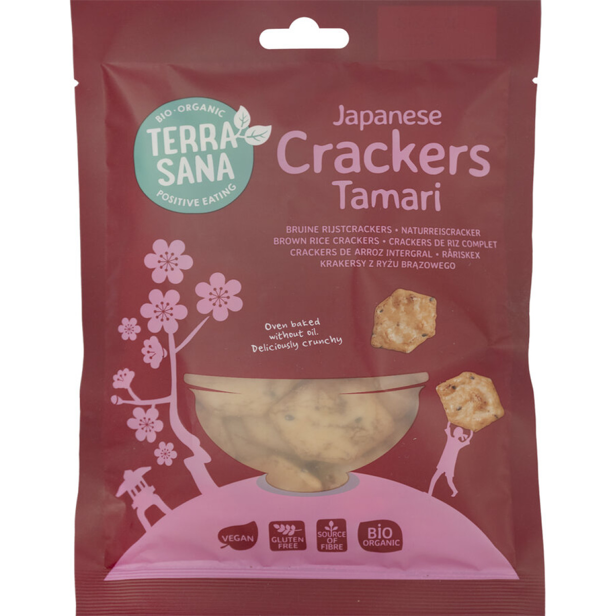 Tamari Rice crackers von Terrasana | Bio, vegan, laktosef...