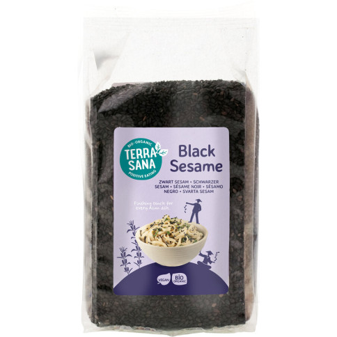Schwarzer Sesam von Terrasana | Bio, vegan, laktosefrei...