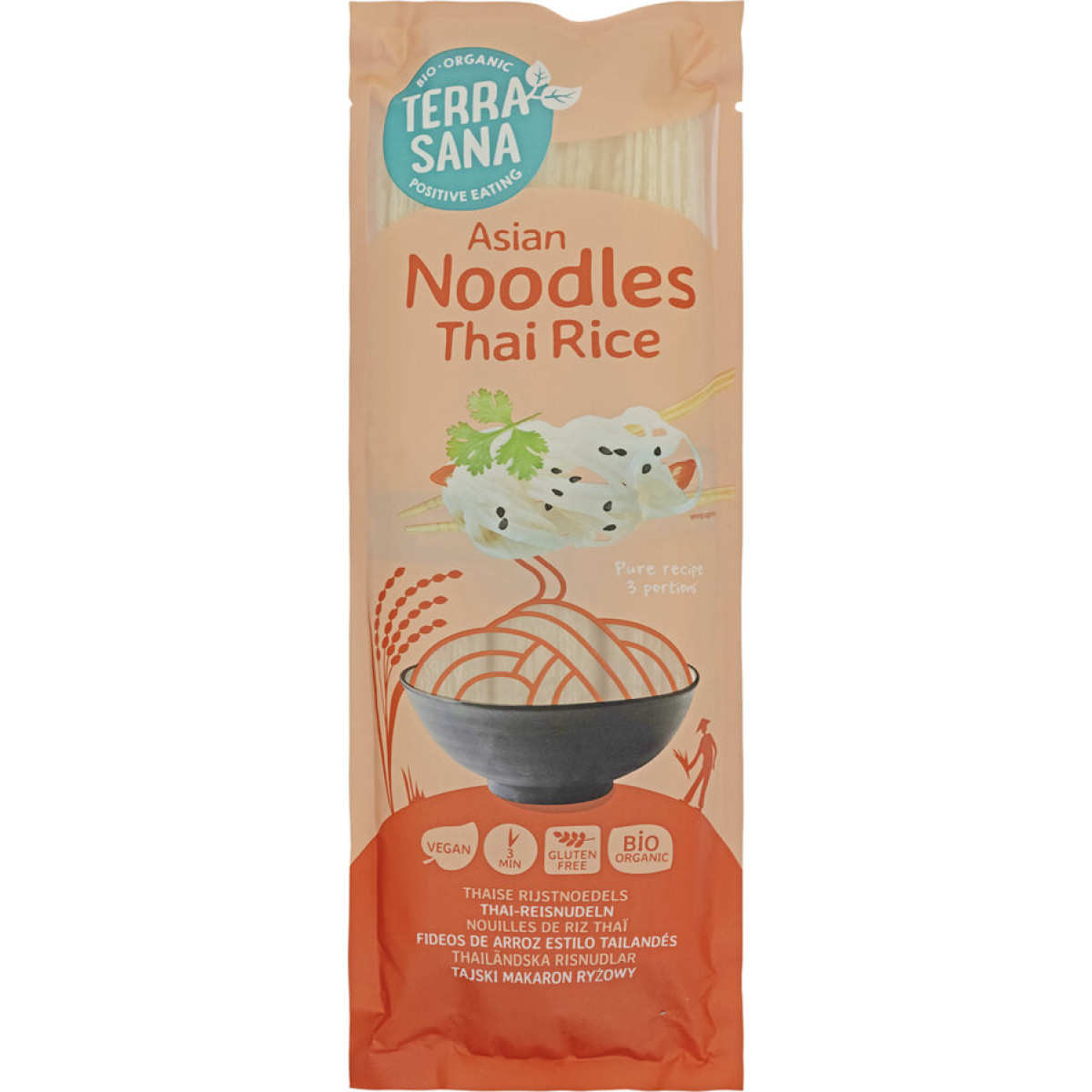Thai Rice Noodles von Terrasana | Bio, vegan, laktosefrei...