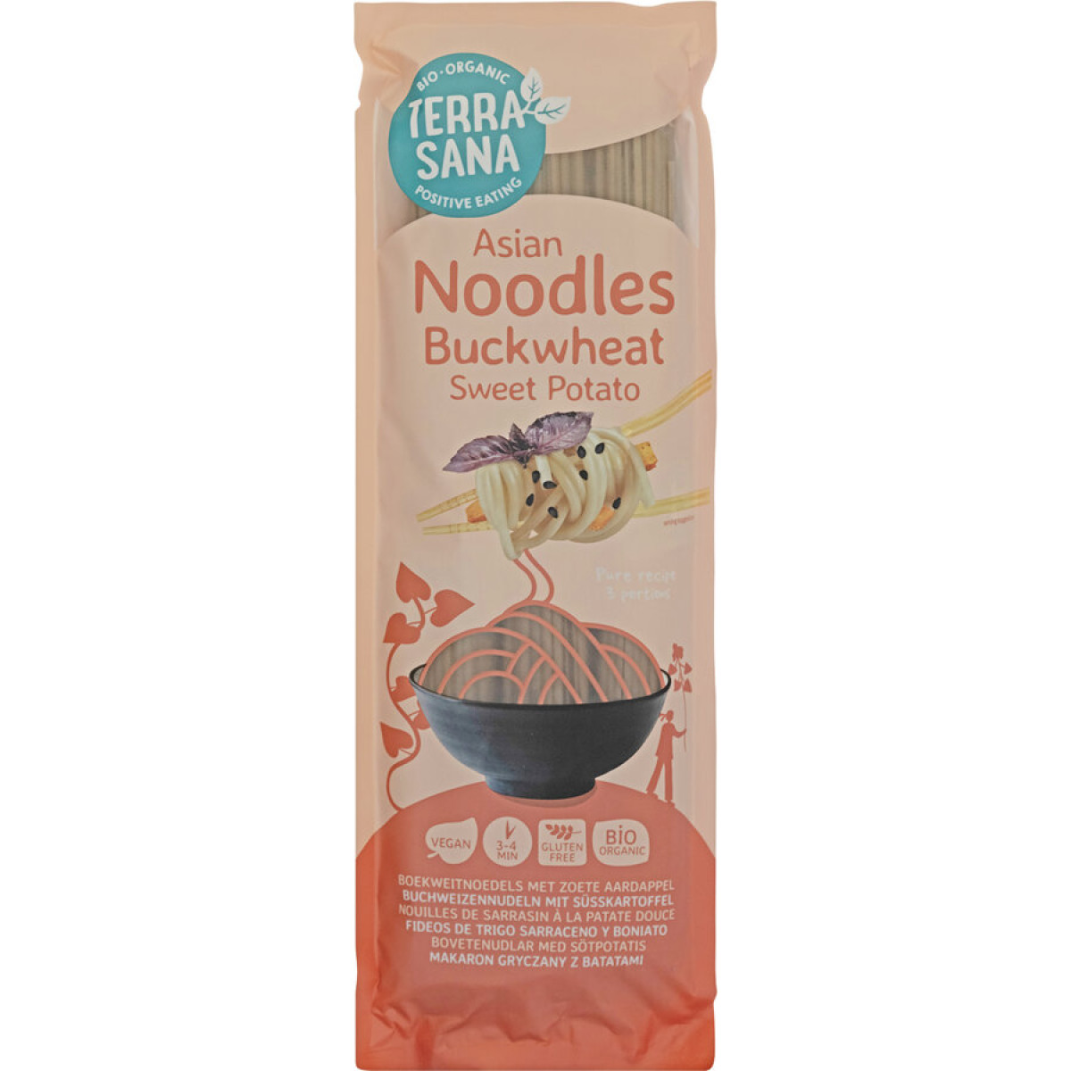 Sweet Potato & Buckwheat Noodles von Terrasana | Bio, veg...