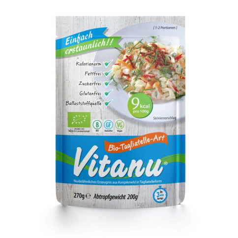 Vitanu Konjak Nudeln Tagliatelle von Vitanu | Bio, vegan...