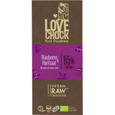 Tafel Blaubeere/Hanfsaat Lovechock von Lovechock | Bio, v...