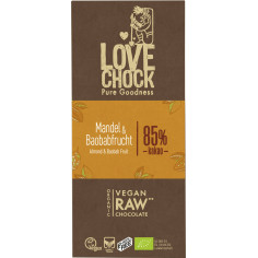 Tafel Mandel/Baobab Lovechock von Lovechock | Bio, vegan...
