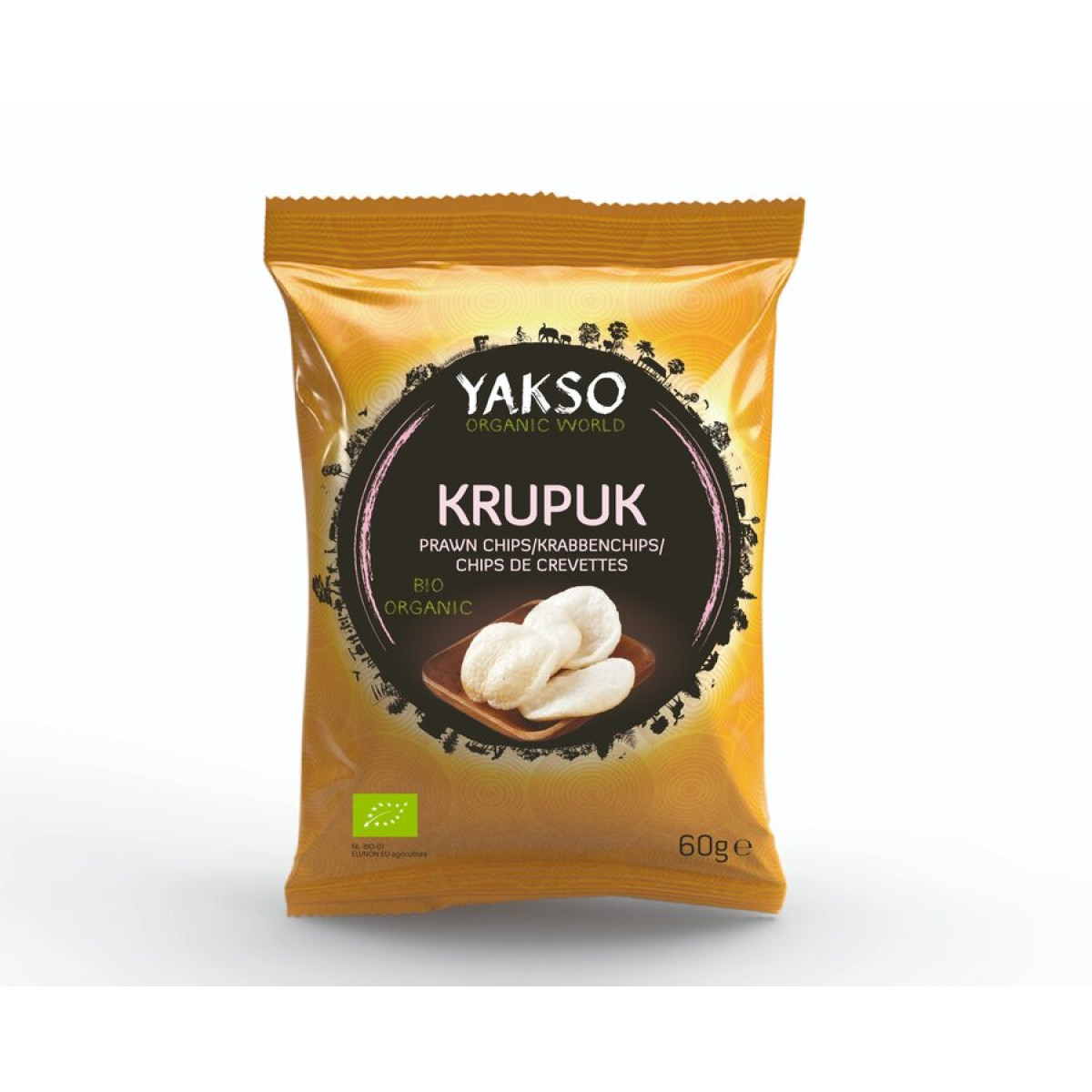 Krupuk Krabbenchips Yakso von Yakso | Bio, laktosefrei...