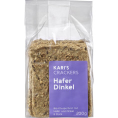 Knusp..brot HaferDinkel Kari'sCrack von Kari's Crackers...