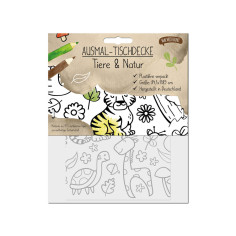 Ausmal Tischdecke Tiere&Natur MMB von Mal mich bunt | Hau...