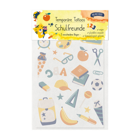 Kindertattoos Schulfreunde MMB von Mal mich bunt | Hausha...