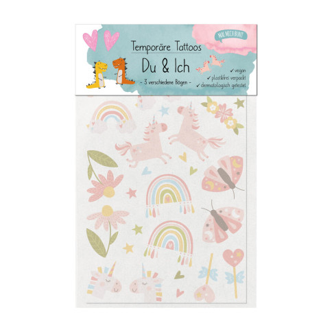 Kindertattoos Kollektion Du Ich MMB von Mal mich bunt | H...