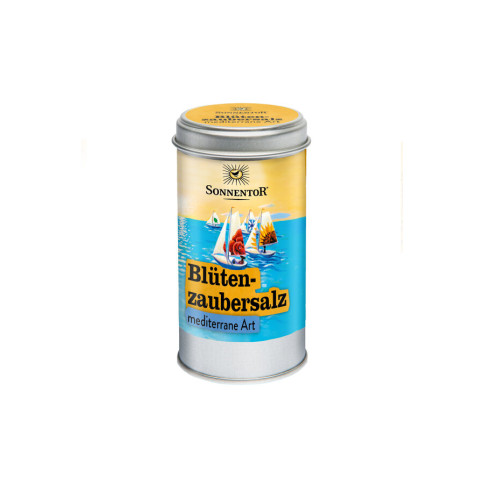 Mediterranes Blüten-Zaubersalz,Dose von Sonnentor | Bio...