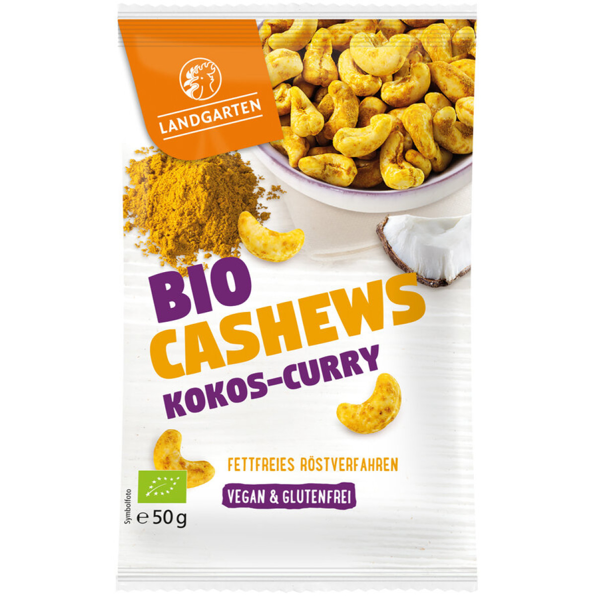Cashews Kokos-Curry Landgarten von Landgarten | Bio, vega...