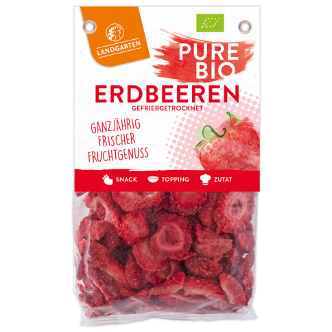 Erdbeeren gefriergetrocknet Landgar von Landgarten | Bio...