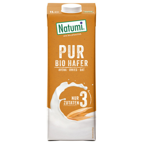 Hafer Pur Drink Natumi von Natumi | Bio, vegan, laktosefr...