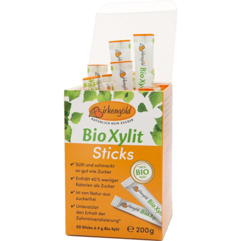 Birkengold Xylit Sticks bio (50x4g) von Birkengold | Bio...