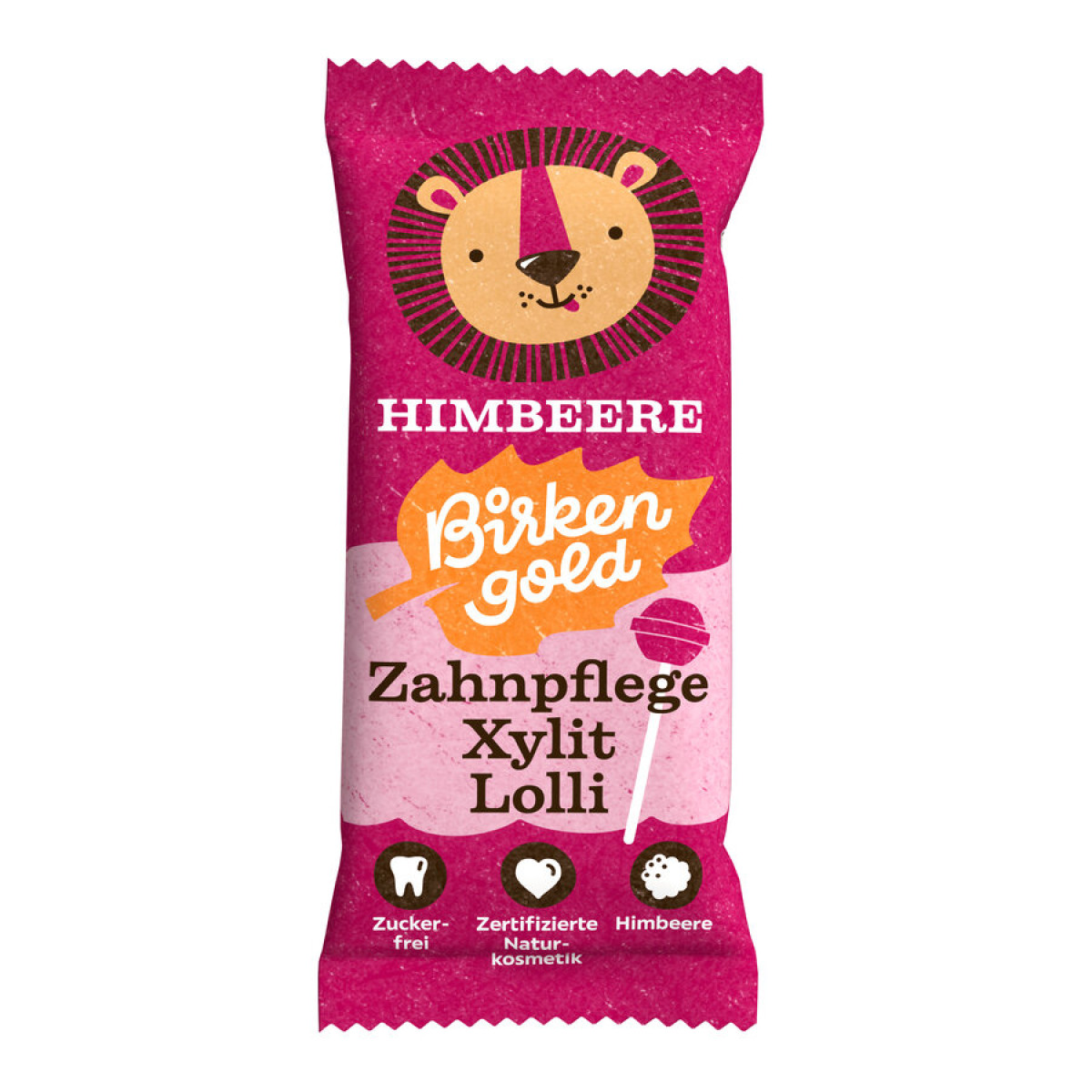 Zahnpflege Xylit Lolli Himb.Birkeng von Birkengold | vega...